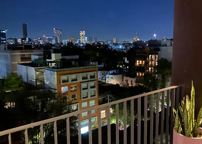 Departamento En La Roma Trendy Mexico City